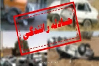 تصادف مینی‌بوس و پژو در جاده اراک_توره؛ ۲۴ مصدوم