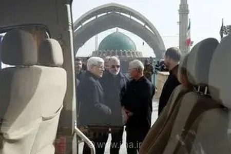 بازدیدمعاون اول رئیس‌جمهور با همراهی معتمدیان از روند آماده‌سازی مصلی تهران