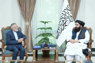 دیدار مدیرکل جنوب آسیا وزارت خارجه با وزیر امور خارجه طالبان در کابل