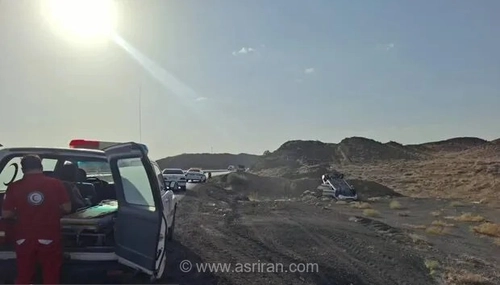 تصادف خونین در محور اهواز به آبادان؛ ۴ نفر جان باختند و ۶ تن راهی بیمارستان شدند