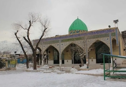 تصویری قدیمی از امامزاده قاسم تجریش در سال 1314