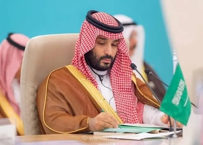 دیدار بن سلمان با فرمانده سنتکام در جده