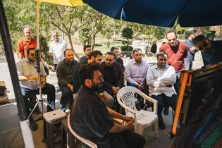 بازدید از پشت‌صحنه مجموعه داستانی «قصه‌های ما»