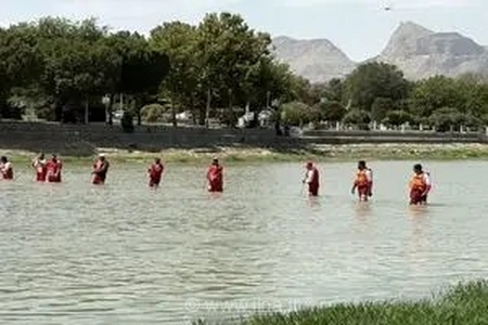 عملیات گسترده امدادی برای یافتن کودک هفت ساله غرق شده در رودخانه زاینده‌رود با حضور تیم‌های تخصصی