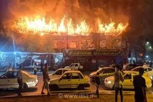 آتش‌سوزی در مغازه‌های قدیمی میدان شهرداری گرگان؛ دستور قضایی برای بررسی علت