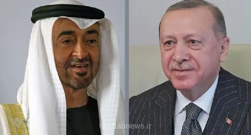گفت‌وگوی تلفنی بن‌زاید و اردوغان درباره تحولات منطقه‌ای