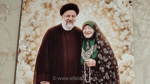 تکذیب خبر درگذشت مادر شهید رئیسی