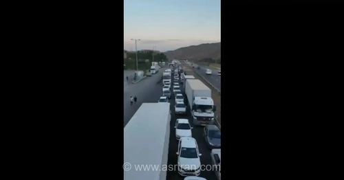 ترافیک سنگین در محور تبریز-مرند به دلیل تعمیرات پل سیوان