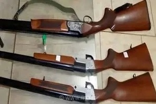 کشف چهار قبضه سلاح شکاری غیر مجاز در زنجان