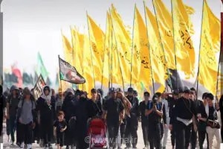 اعزام کاروان بزرگ ۳ هزار نفری دانشجویان استان فارس به حماسه پیاده‌روی اربعین حسینی با شعار قوم‌لله