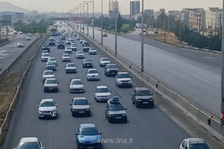 ترافیک پایتخت؛ افزایش حجم خودروها در بزرگراه‌های اصلی تهران