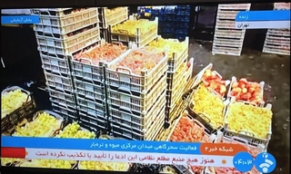 گلایه از کیفیت پایین میوه و تره‌بار در پونک تهران
