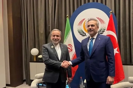 دیدار و گفت‌و‌گو میان وزیران خارجه ایران و ترکیه در بغداد
