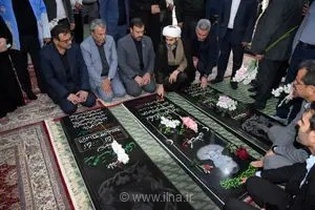 سفر استاندار فارس به لامرد؛ تجلیل از خانواده شهدای جنگ رمضان و بررسی میدانی مناطق حادثه‌دیده