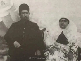 تصویری کمتر دیده شده از محمدعلی شاه قاجار به همراه همسر و فرزندانش در دوران تبعید در روسیه