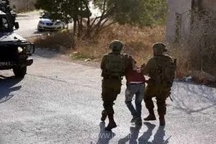 دستگیری ۴ فلسطینی توسط نیروهای صهیونیستی در کرانه باختری