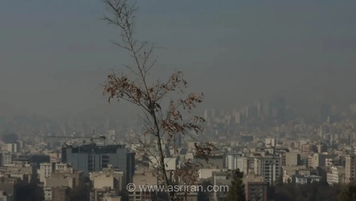 تهران در عصر سه‌شنبه غرق در گرد و خاک؛ کیفیت هوا برای همه گروه‌ها ناسالم شد