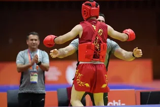 عرفان محرمی به فینال ووشو رسید