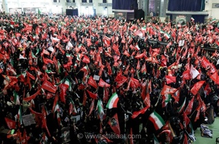 مراسم چهلم رهبر شهید ایران در مصلای تهران برگزار شد