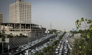 ترافیک سنگین در بزرگراه‌های تهران؛ اختلال در تردد
