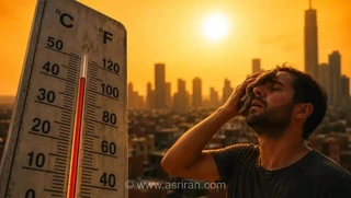 بوشهر در گرمای ۵۰ درجه؛ هشدار نارنجی هواشناسی تا سه‌شنبه