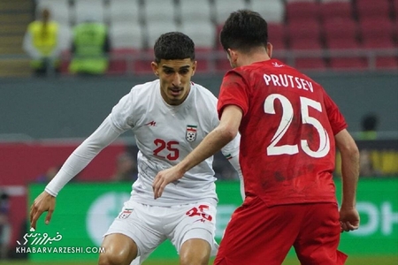 شکست ۲ بر صفر ایران مقابل روسیه در دیدار تدارکاتی