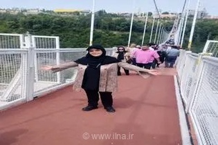 بازدید اصحاب رسانه از ظرفیت‌ها و زیرساخت‌های گردشگری مجموعه پل معلق مشگین‌شهر