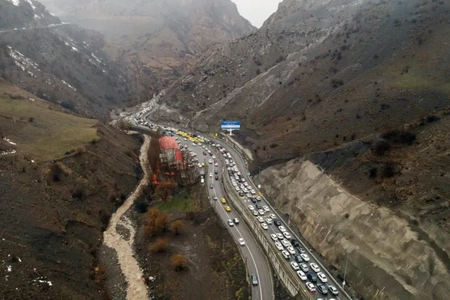 محدودیت ترافیکی جاده چالوس امروز شنبه ۹ آبان؛ مسیر یکطرفه شد
