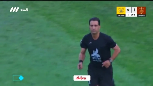 رد پنالتی صنعت نفت مقابل پرسپولیس با VAR (ویدیو)