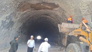 ریزش در تونل شهید میرزایی بندرعباس؛ تردد همچنان برقرار است