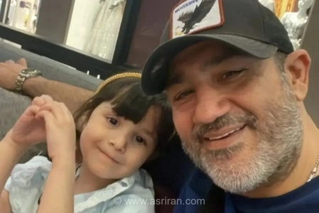 واکنش احساسی مهران غفوریان به ورود دخترش هانا به دنیای بازیگری در سریال جدید کلاغ