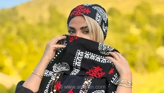 تصاویر تماشایی مهسا کامیابی با لباس سنتی کردی در سفر به طبیعت سرسبز کردستان