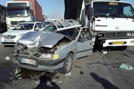 بزرگراه آزادگان کانون حوادث مرگبار در تهران