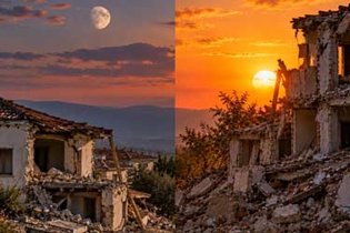 تاثیر گرانش ماه بر تحریک زمین‌لرزه‌های آهسته