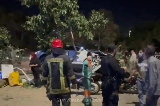 مشهد در سوگ جان‌باختگان؛ خودرو به تجمع مردمی زد و ۴ نفر کشته شدند