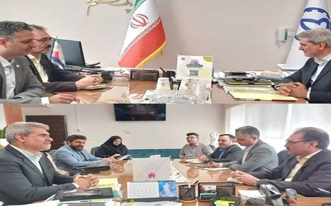 دیدار رئیس بانک ملی سمنان با رئیس پارک علم و فناوری استان