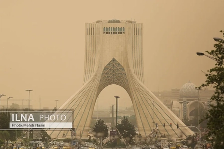 پیش‌بینی کاهش کیفیت هوا و رگبار پراکنده در تهران