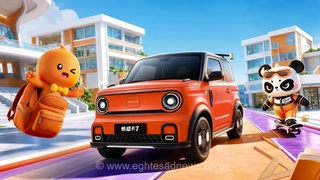 خودروی برقی چینی پاندا مینی Karting Edition با قیمت ۷۴۳۵ دلار عرضه شد