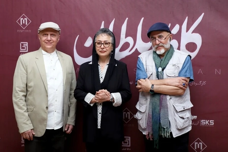 شوخی شریفی‌نیا با سیمرغ آزیتا حاجیان در اکران «کافه سلطان»