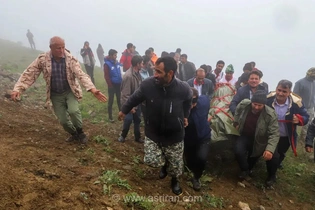 سقوط دلخراش گردشگر اهل قم از ارتفاع ۴۰۰ متری در جنگل‌های دالیخانی رامسر