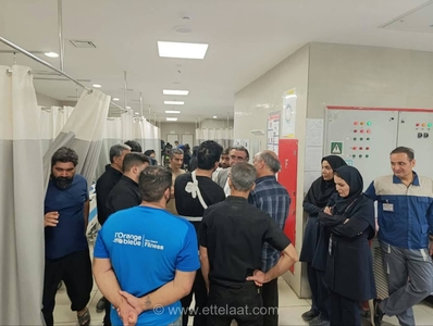 اولویت درمان مصدومان سانحه اتوبوس زائران اربعین در بیمارستان آیت‌الله طالقانی؛ تلاش کادر درمان برای تسریع خدمات