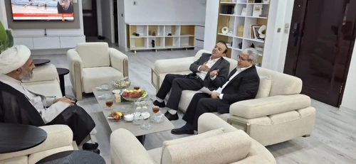 دیدار استاندار قزوین با دبیر هیات دولت برای پیگیری مسائل استان