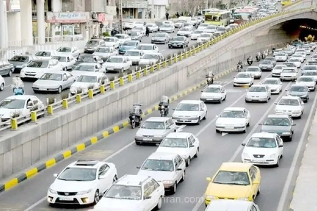 ترافیک سنگین در جاده های شمالی و ورودی پایتخت