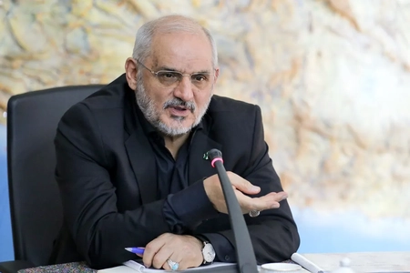 استقبال باشکوه از رئیس‌جمهور در فرودگاه الجزایر؛ پرچم‌های ایران در سراسر فرودگاه