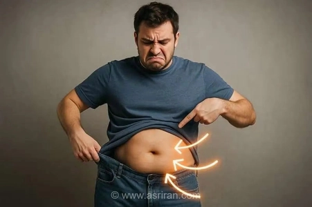 چربی شکمی و دیابت نوع ۲