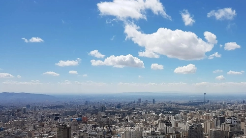 کاهش دما و وزش باد در تهران طی روزهای آتی