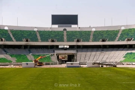 افزایش هزینه چمن ورزشگاه آزادی و ابهام در زمان بهره‌برداری