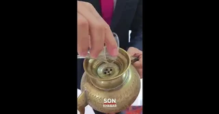 قوری عجیب و غریب در آذربایجان
