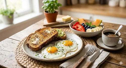 صبحانه سبک و پرانرژی: ایده‌هایی ساده برای شروع روز
