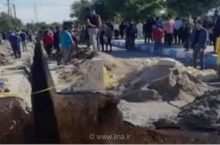 فاجعه در گچساران؛ کارگر در ریزش کانال فاضلاب جان باخت